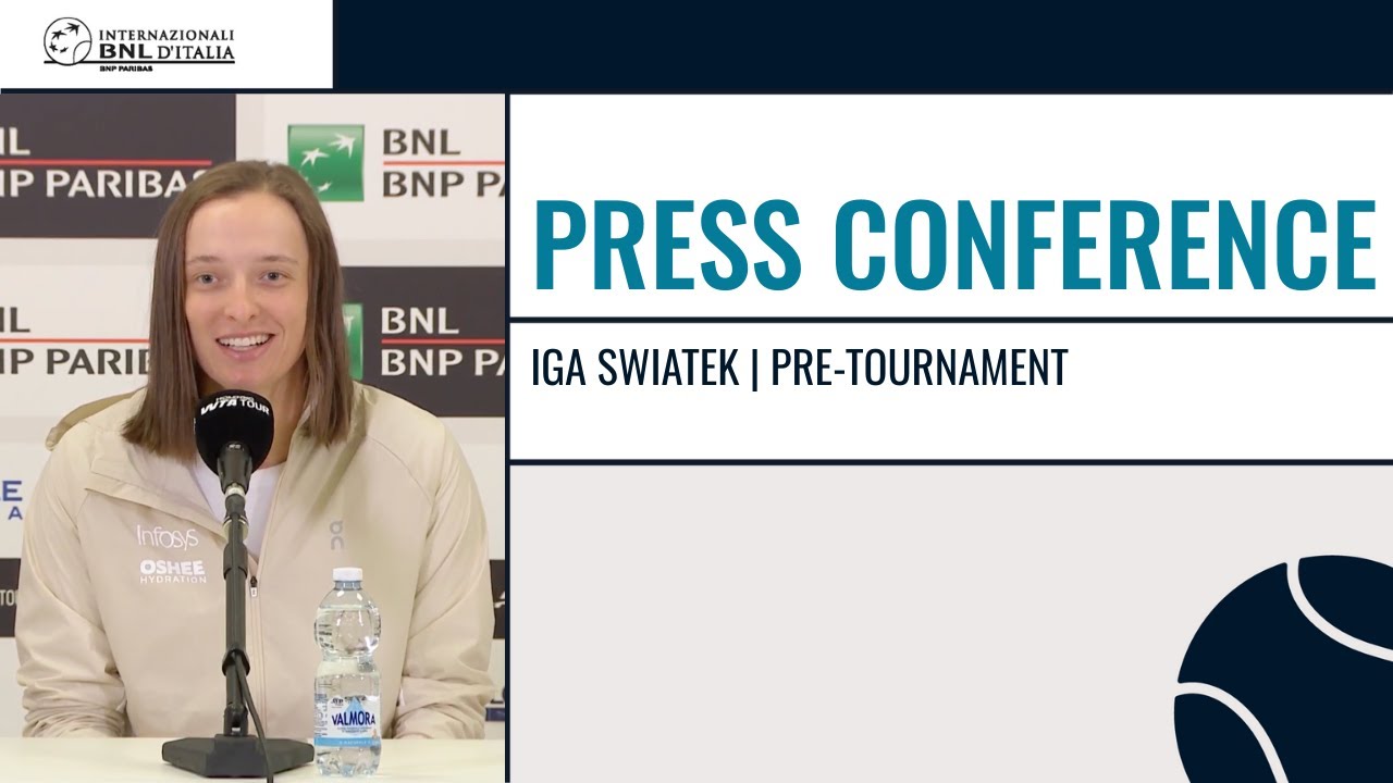 Iga Swiatek Pre-Tournament Press Conference | Internazionali BNL d’Italia 2025