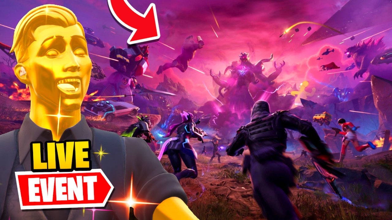VILDESTE LIVE EVENT!!! Min Reaktion På Fortnite Chapter 7 Zero Hour Live Event!