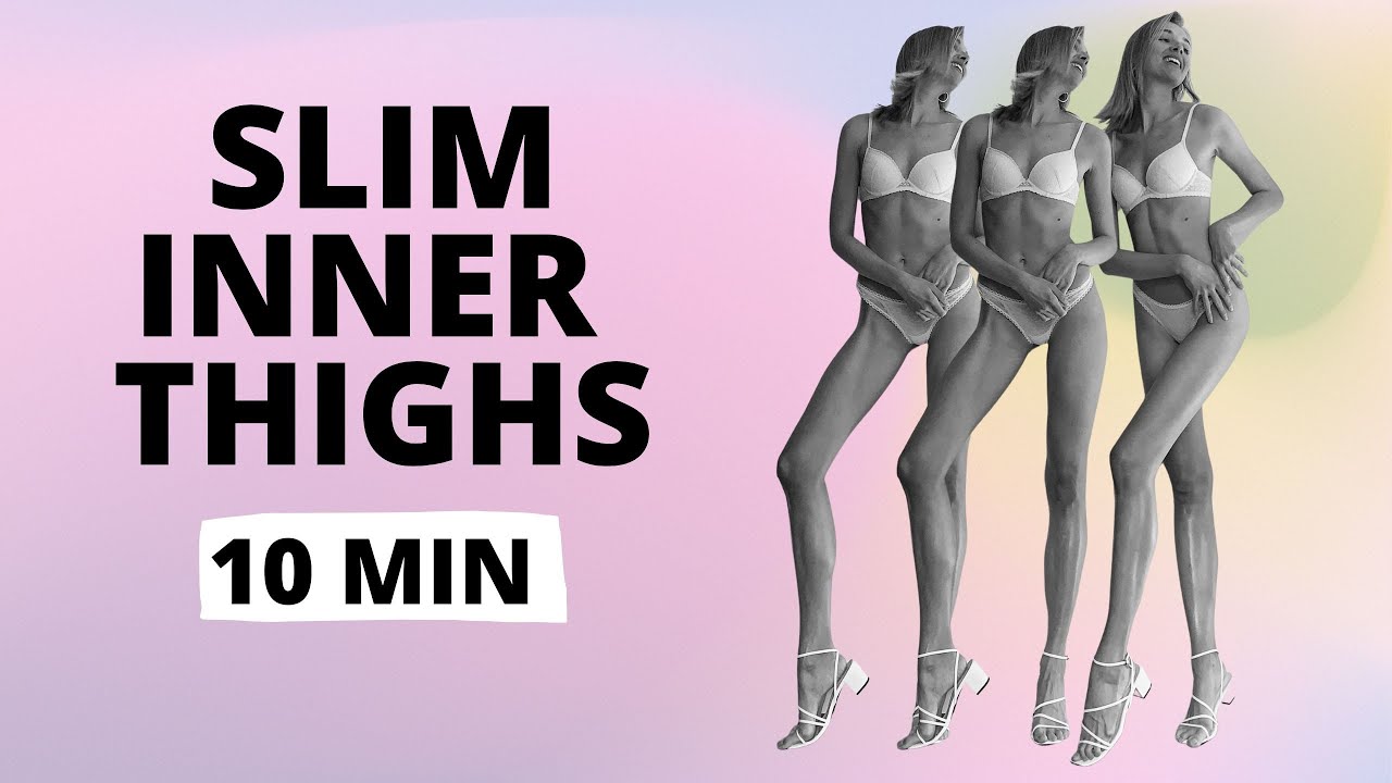 Slim Inner Thighs Workout 10 Minutes / Nina Dapper