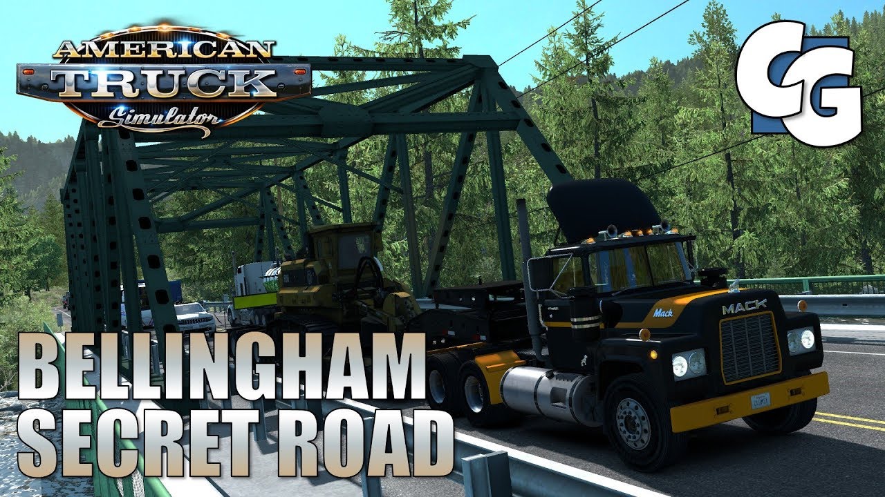ATS - Bellingham Secret Road - Washington DLC