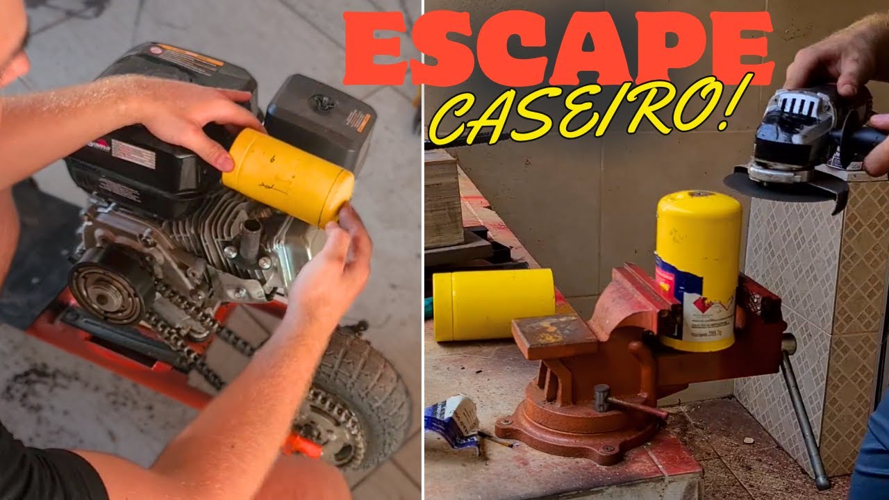 ESCAPE CASEIRO PARA MOTOR ESTACIONÁRIO