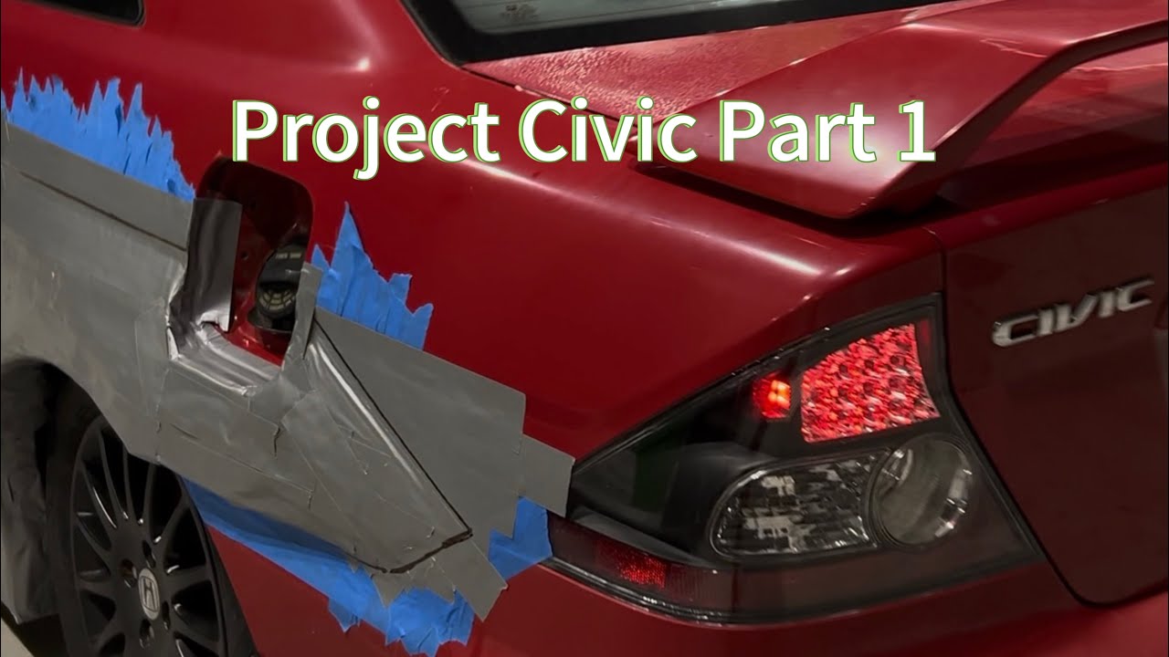Building Custom Bodykit Civic (Part1: Framing)