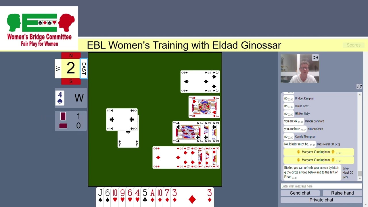 EBL - Online Training Session with Eldad Ginossar, 11th November 2024