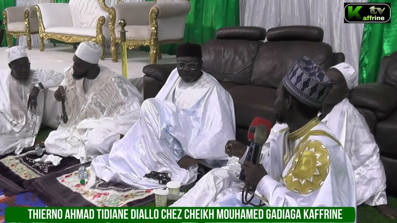 Wakhtanou Oustaz Ousmane sall Chez Cheikh Mouhamed gadiaga après le harara diouma.