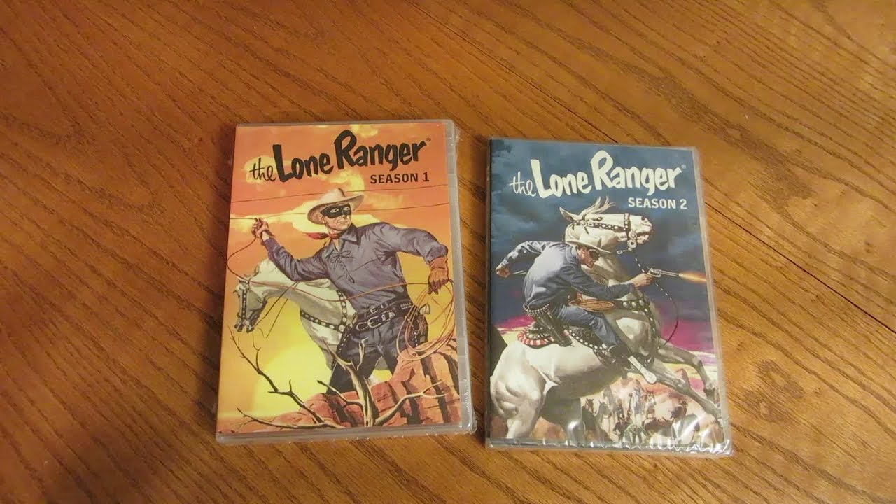 Lone Ranger Seasons 1 & 2 DVD Unboxing LPOS