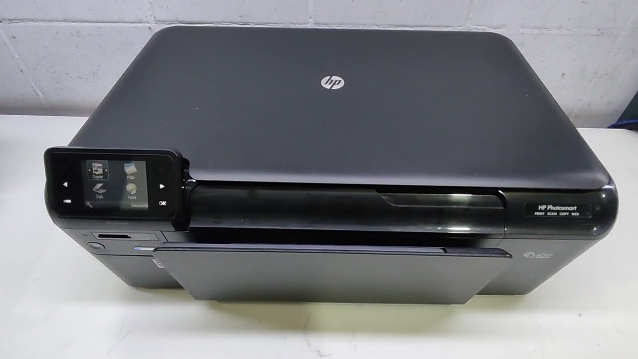 Como fazer a instalação da impressora HP Photosmart D110 na USB - PASSO A PASSO .