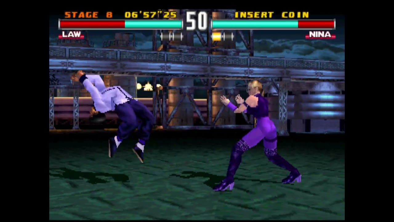 MAME Tekken 3 ARCADE PLAY THROUGH WITH LAW