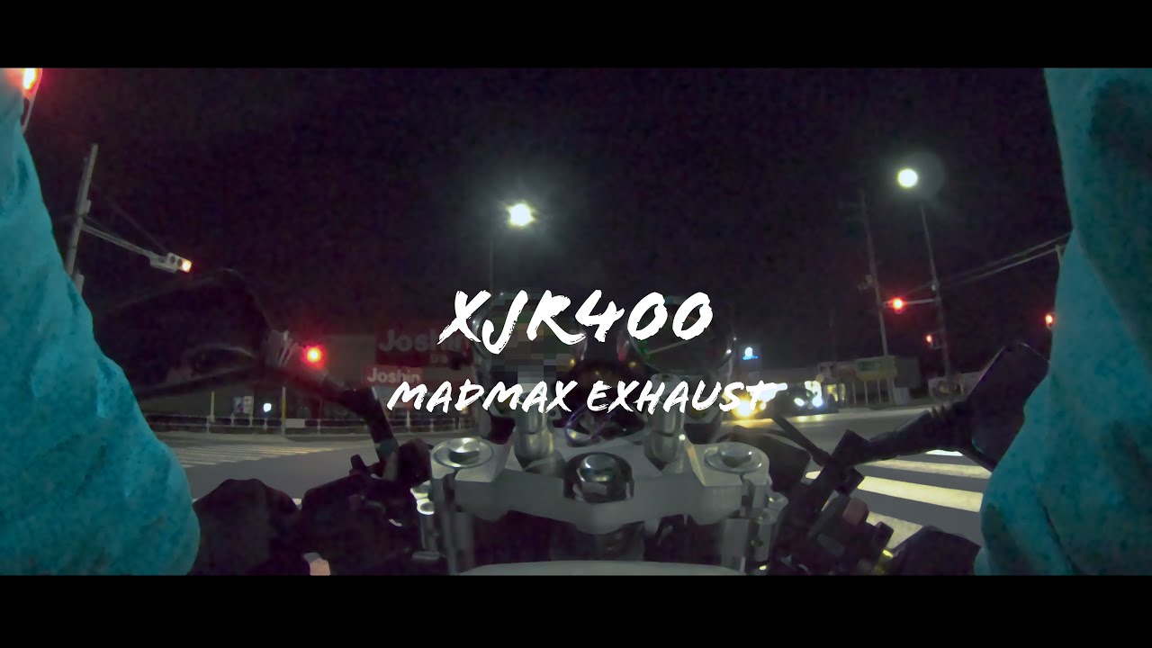 YAMAHA XJR400【Exhaust sound】