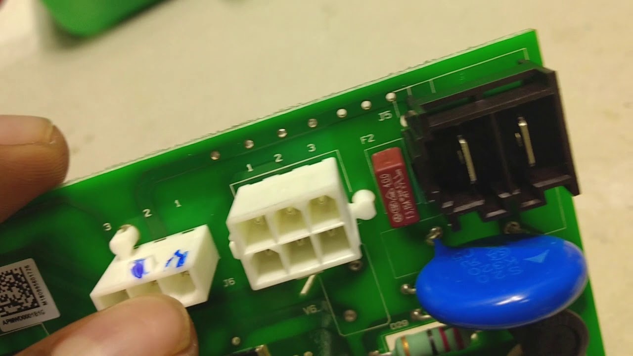Lavadora AMANA/WHIRLPOOL/KENMORE/ROPE  Falla F5E2 Lid Lock Fault Falla en Tarjeta y Lidlock Parte 2