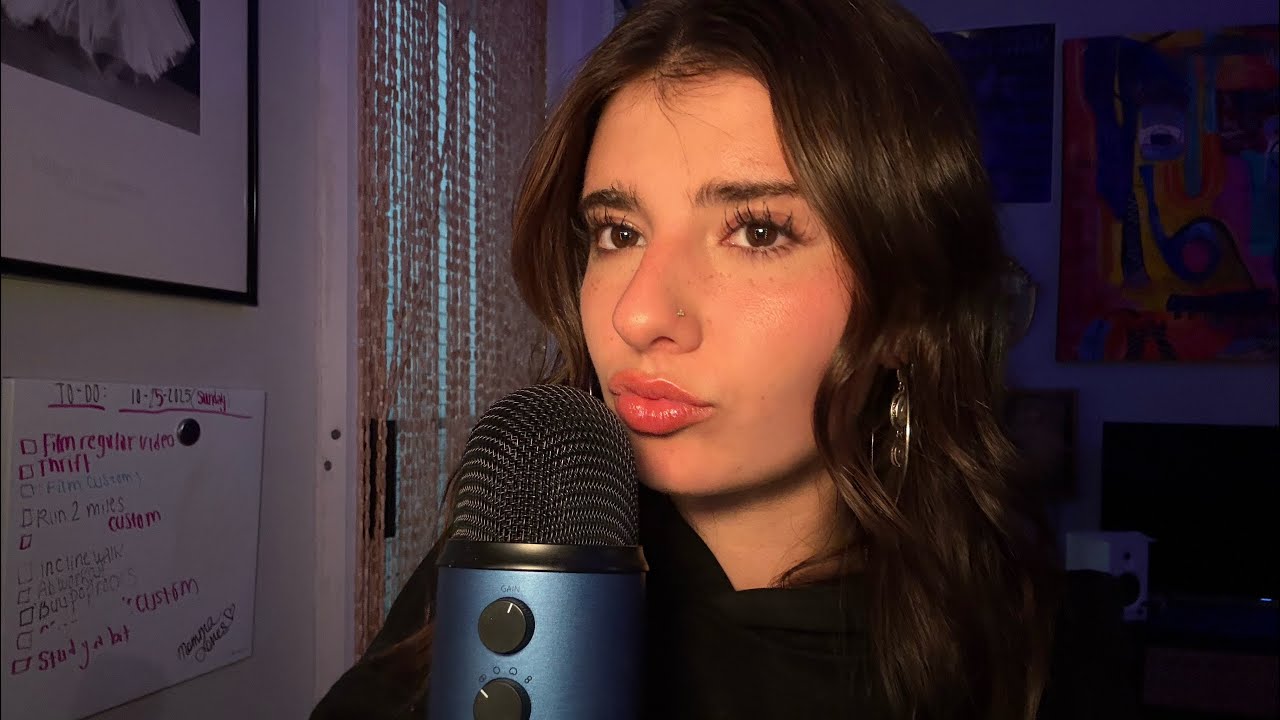 [ASMR] INAUDIBLE WHISPERING WITH MOUTH SOUNDS