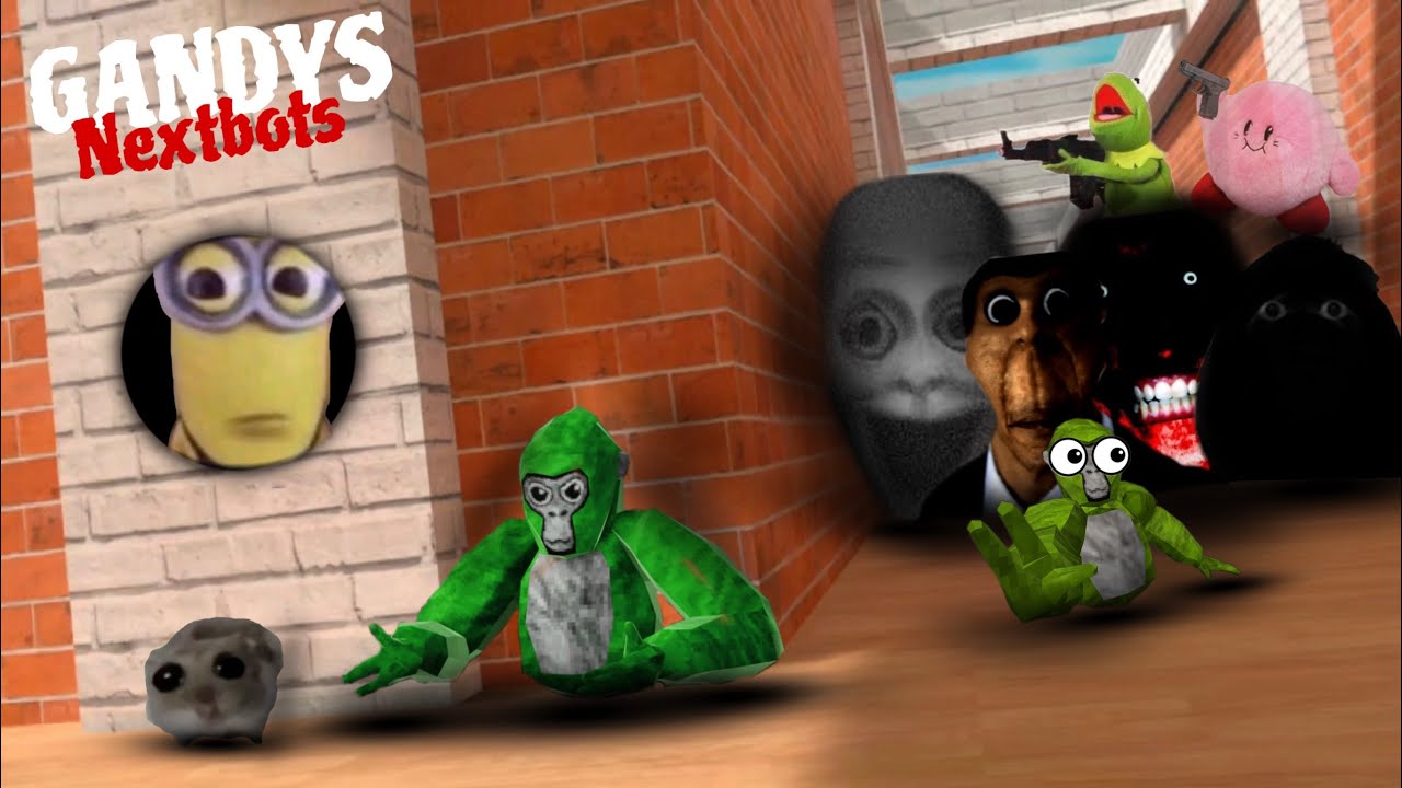 САМАЯ СМЕШНАЯ VR-ИГРА??? (Gandys Nextbots)