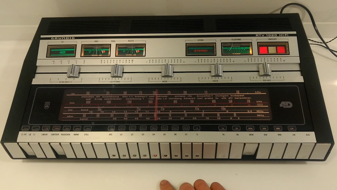 Grundig RTV 1020 HiFi vintage