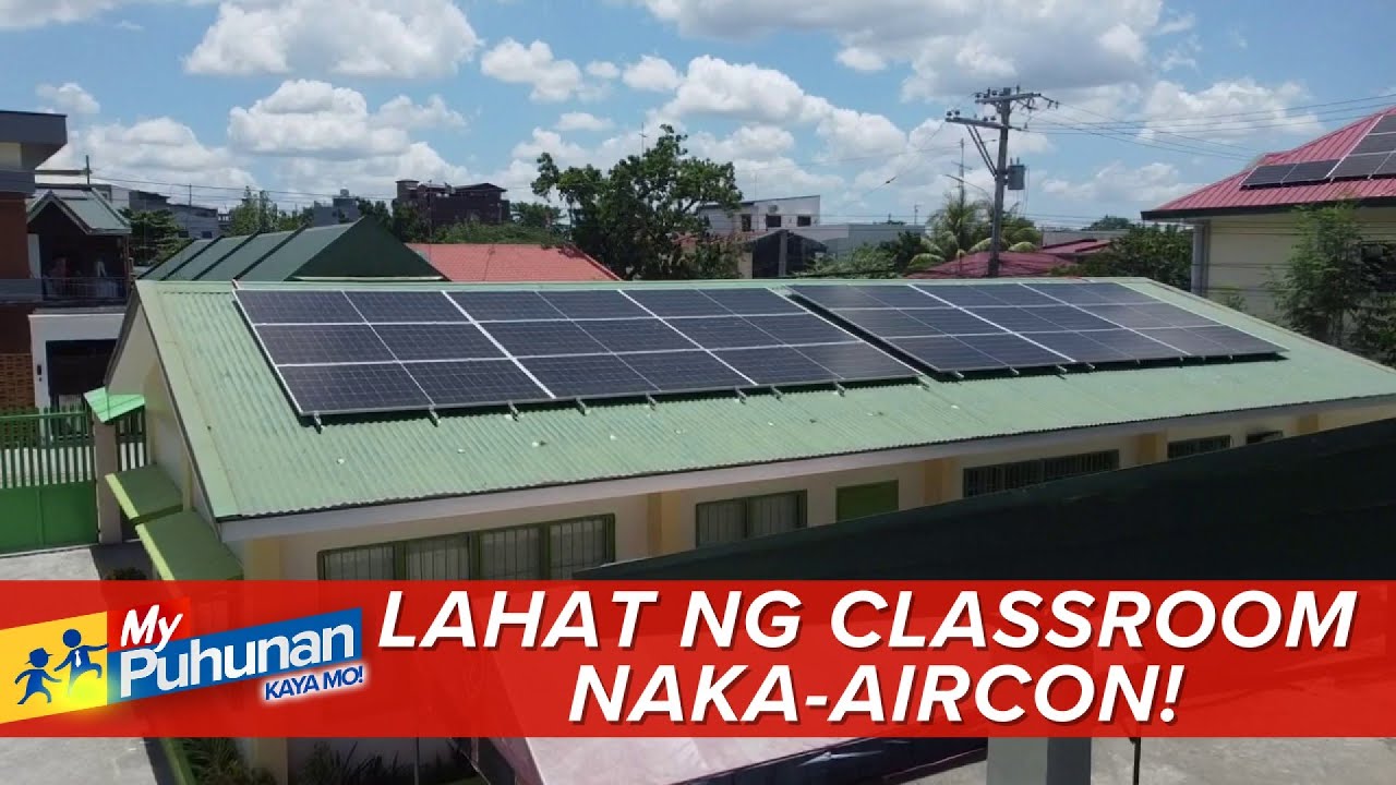 'My Puhunan: Kaya Mo!': Unang solar-powered public school sa Central Luzon matatagpuan sa Pampanga