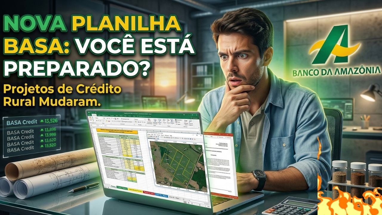 Projetista Rural: Nova Planilha do Banco da Amazônia Mudou Tudo