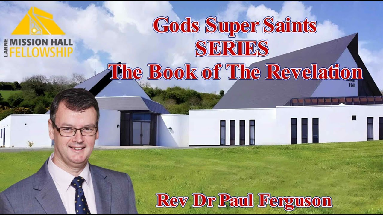 Rev. Dr Paul Ferguson in Larne Mission Hall Preaching on 