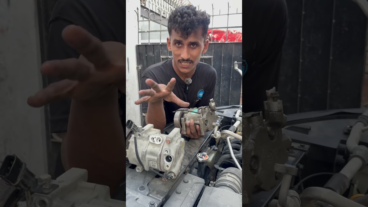 Stoney Car AC Compressor Replacement | Honda Life Compressor Installed | Ms Autos#msautos #carac