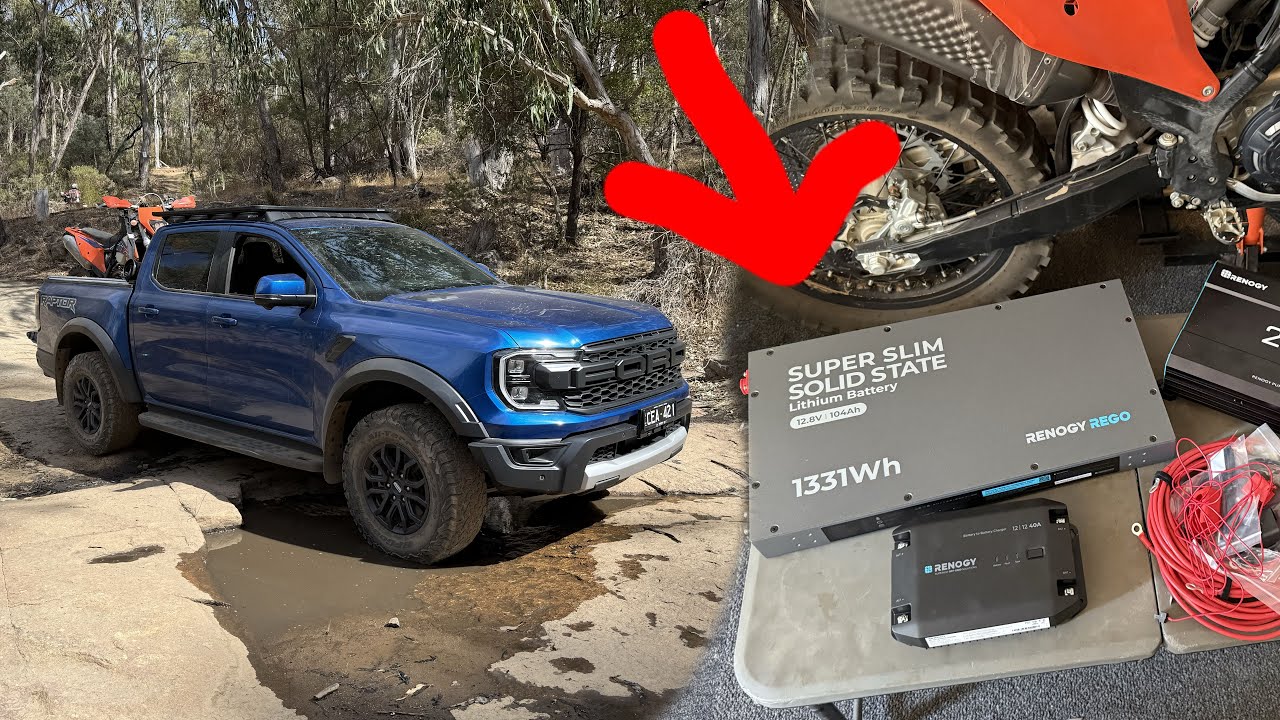 Installing a Renogy SOLID STATE BATTERY in my Ford Ranger RAPTOR!