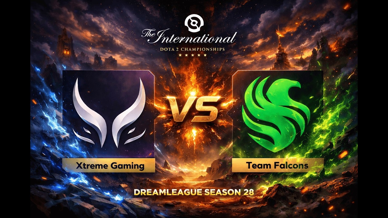 THIS GAME WAS CRAZY! Xtreme Gaming vs Team Falcons | DreamLeague S28 Dota 2