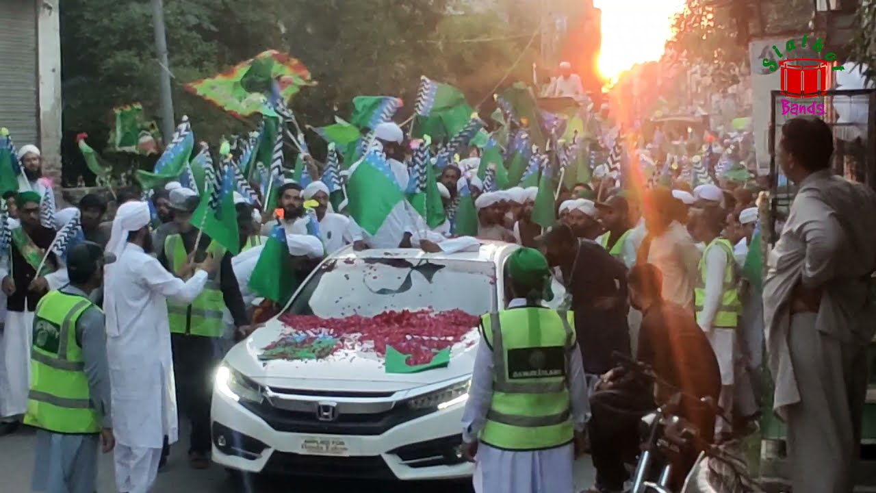 Sialkot Eid Milad ul Nabi Jaloos 2021 Dawate Islami