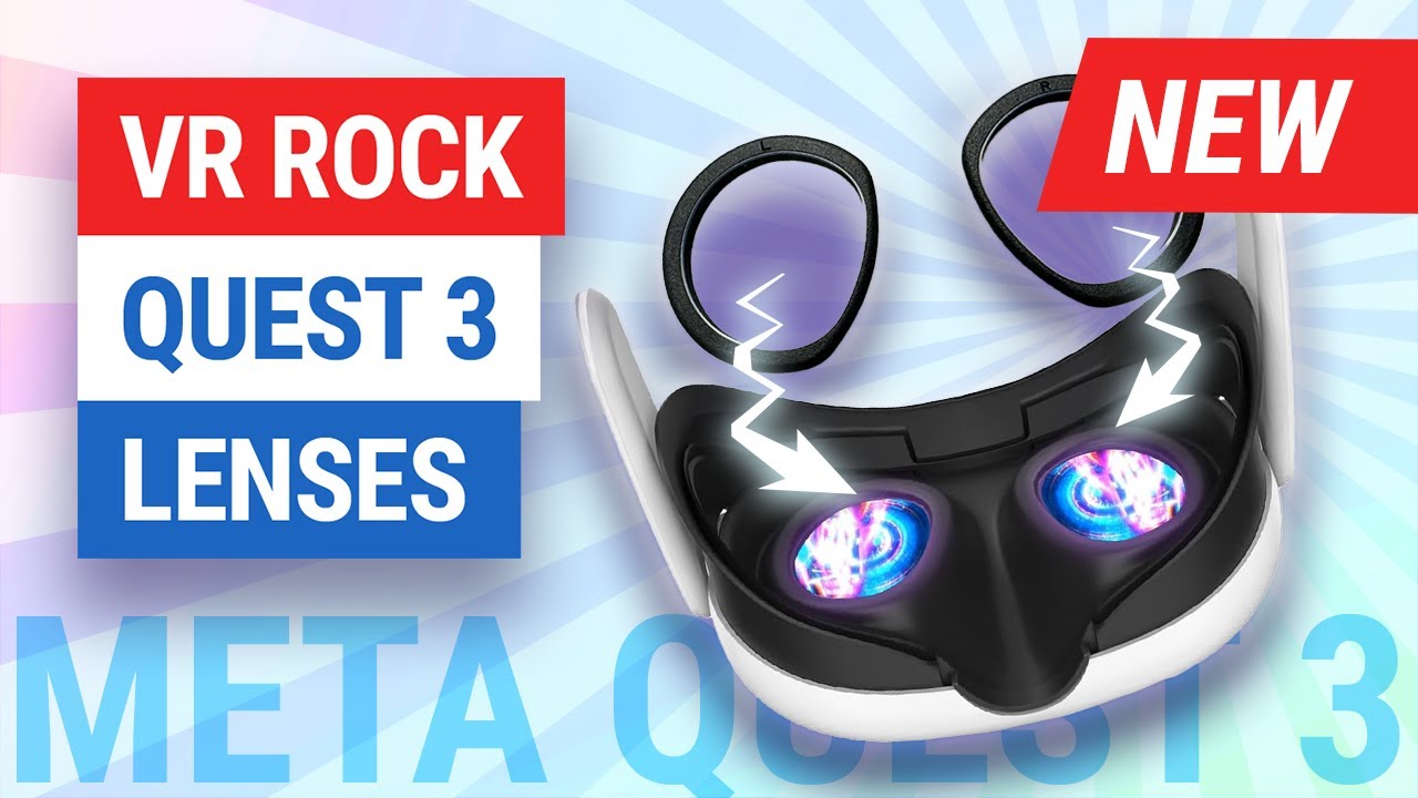 Обзор линз с диоптриями VR Rock Meta Quest 3