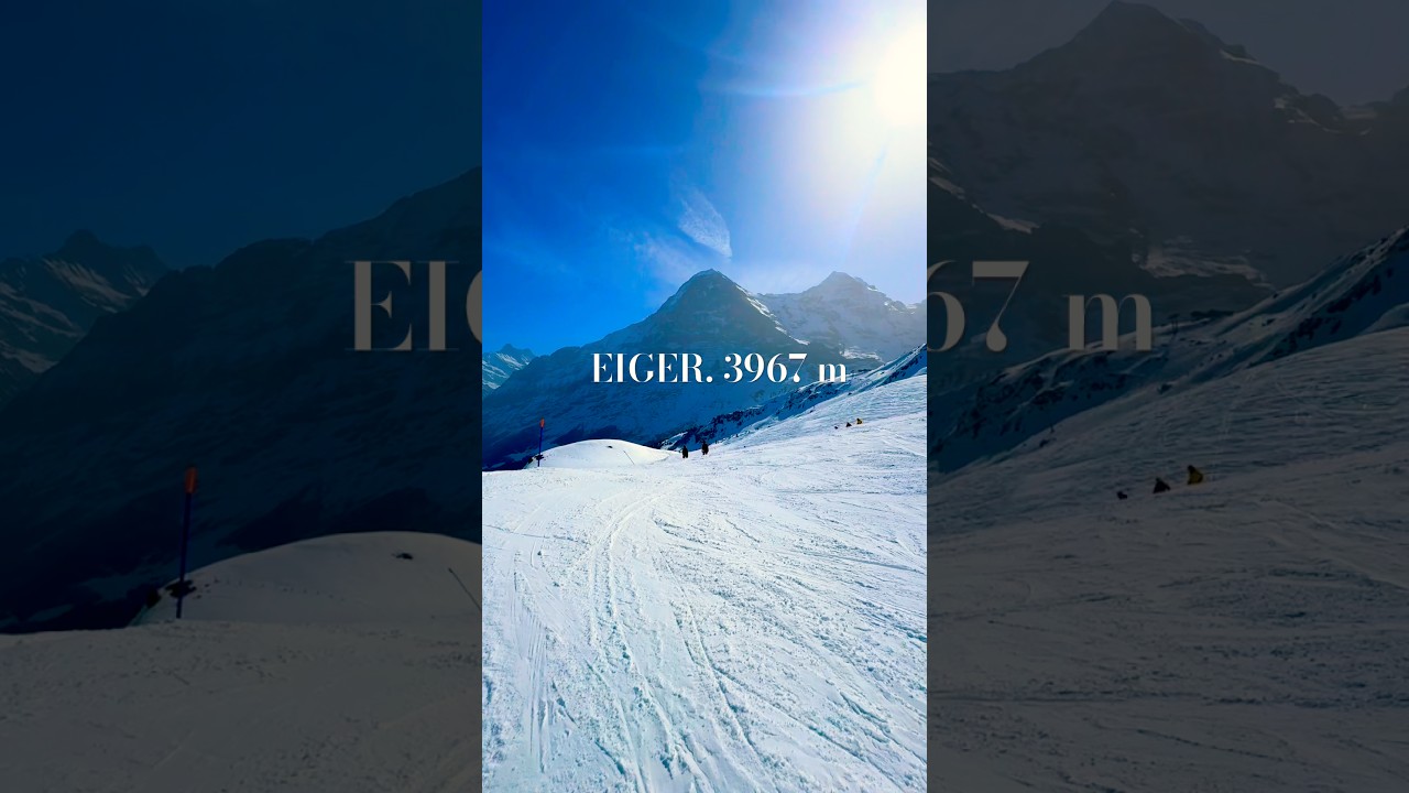 I LUOGHI PI&Ugrave; BELLI DELLA SVIZZERA: EIGER🏔️GRINDELWALD#svizzera#youtubeshorts#eiger#grindelwald#vi...
