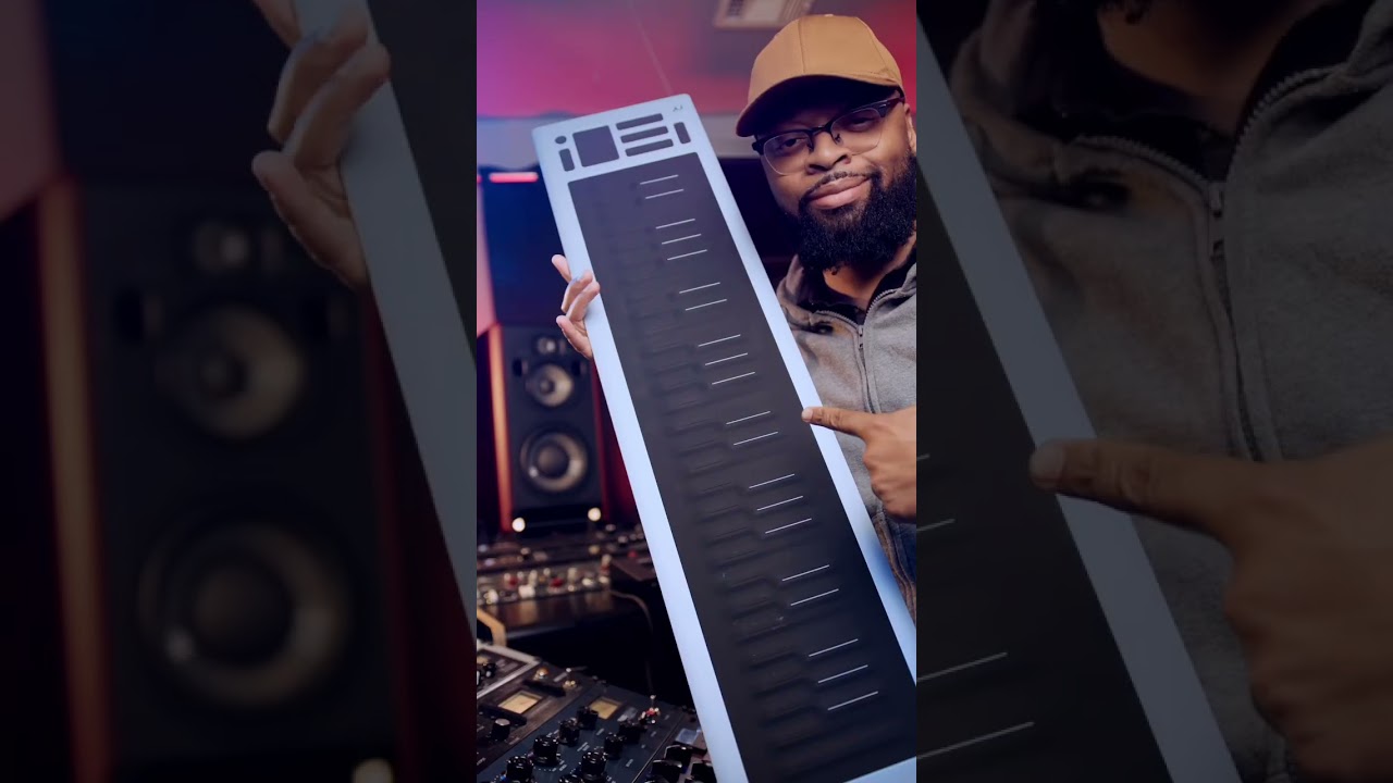 Эта MIDI-клавиатура изменила мою жизнь! #musicproduction #homestudio #RoliSeaboardRise2