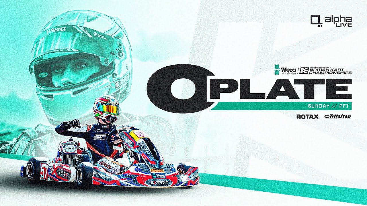 Rotax O Plate LIVE | PF International | Sunday | 2025 Wera Tools British Kart Championships