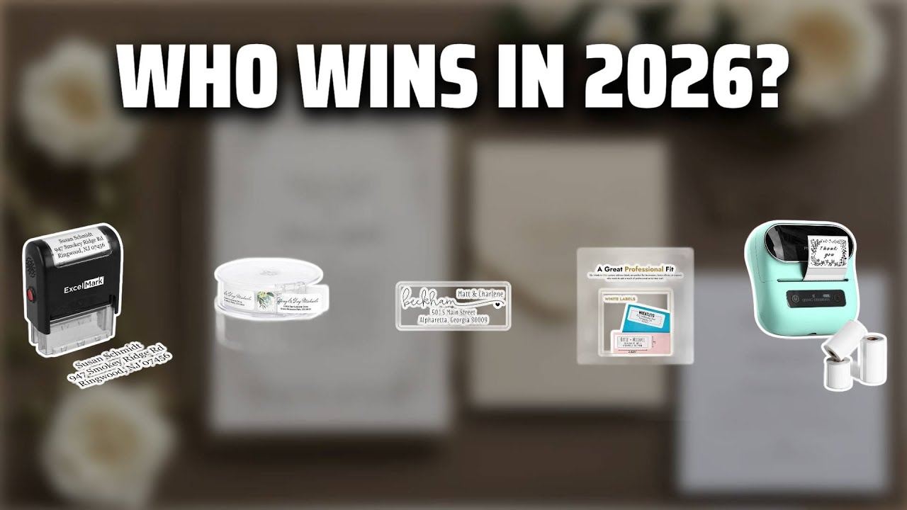 The Top 5 Best Wedding Labels in 2026 - Must Watch Before Buying!