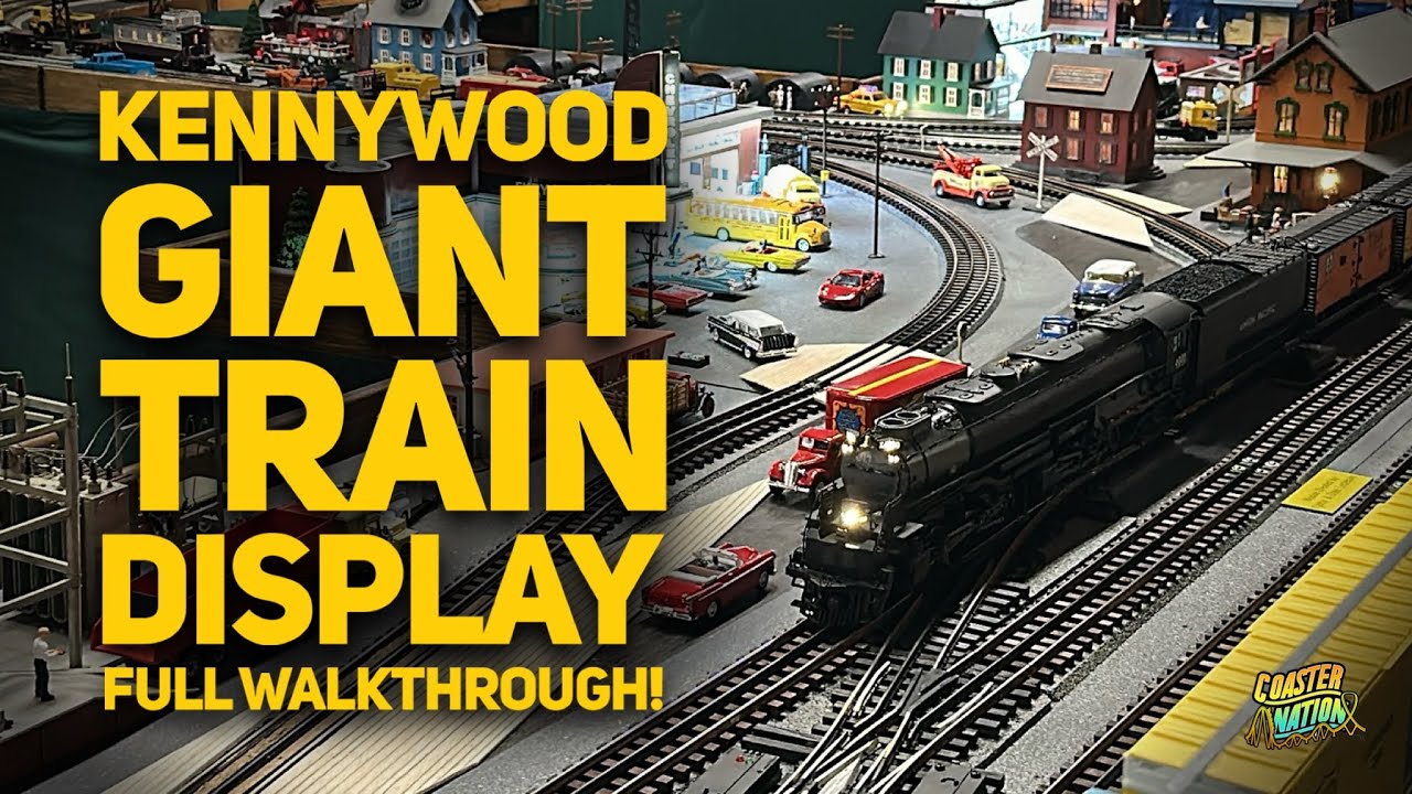 Kennywood's Giant Model Train Display 2024