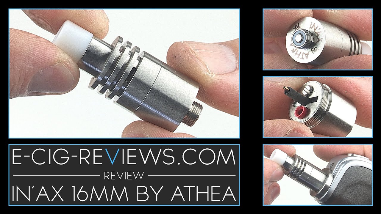 REVIEW OF THE IN'AX 16MM GENESIS ATOMISER BY ATHEA