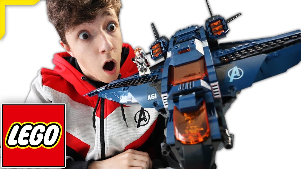 Stavím LEGO Avengers Endgame - Parádní tryskáč Avengerů! (76126)