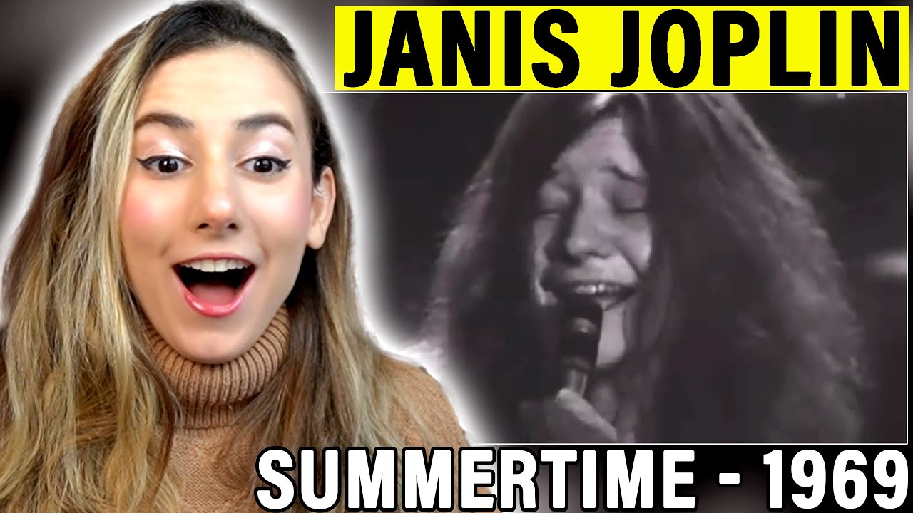 Janis Joplin - Summertime | Singer & Musician -  Reaction and Analysis (Live -1969)