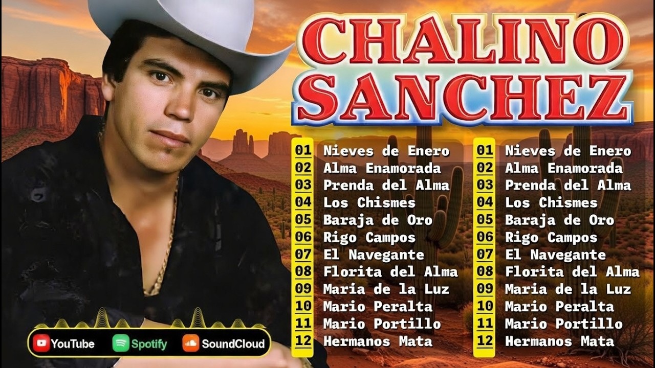 Chalino Sánchez Mix Para Pistear 2024 - Puros Corridos Perrones