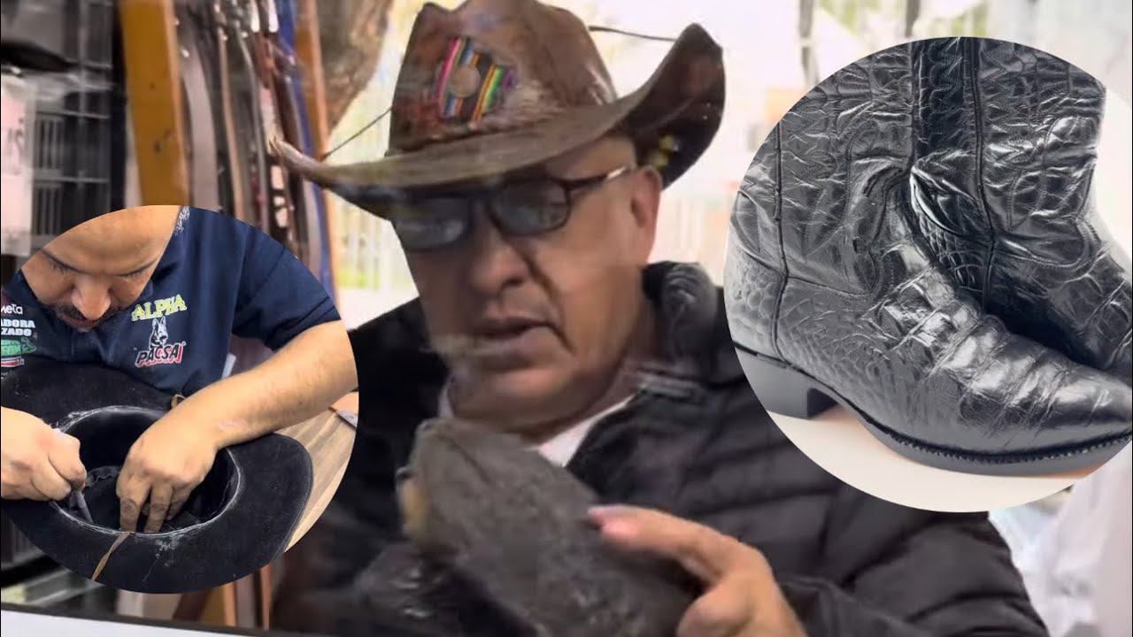 ¡Rejuvenecimos tu estilo vaquero! Sombrero de piel + suelas de cuero en tus botas 🤠✨