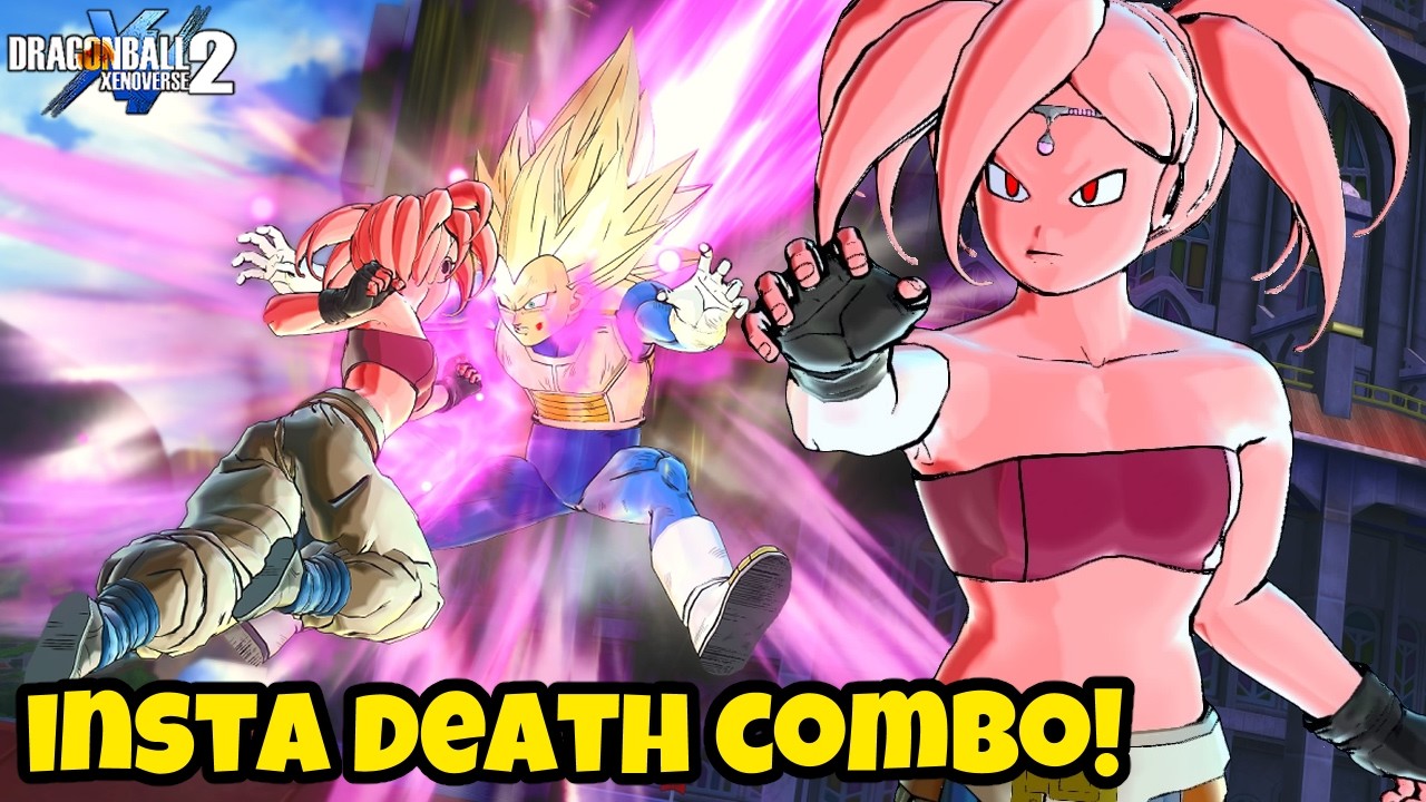 DESTRUCTIVE FRACTURE ON A FEMALE MAJIN IS ABSOLUTELY BROKEN!-DRAGONBALL XENOVERSE 2