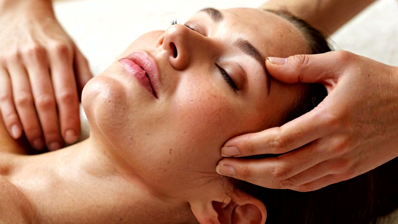 ASMR 3D binaural sound of scalp massage + ear cleaning