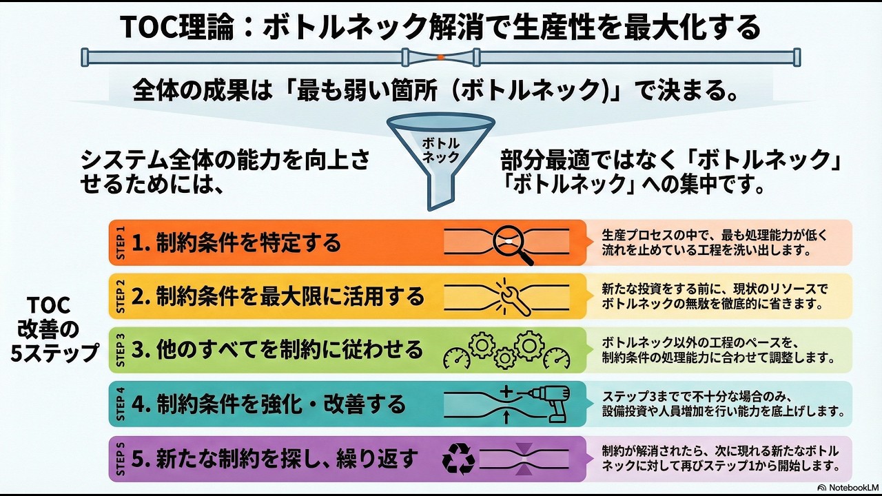 TOC理論とは？メリットや注意点、プロセスを解説