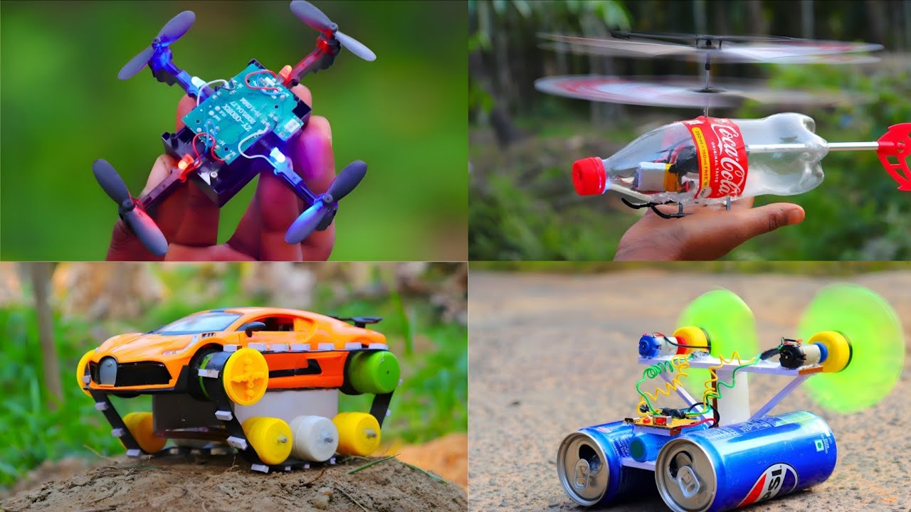 4 Amazing DIY TOYs - Amazing Things You ca Do it