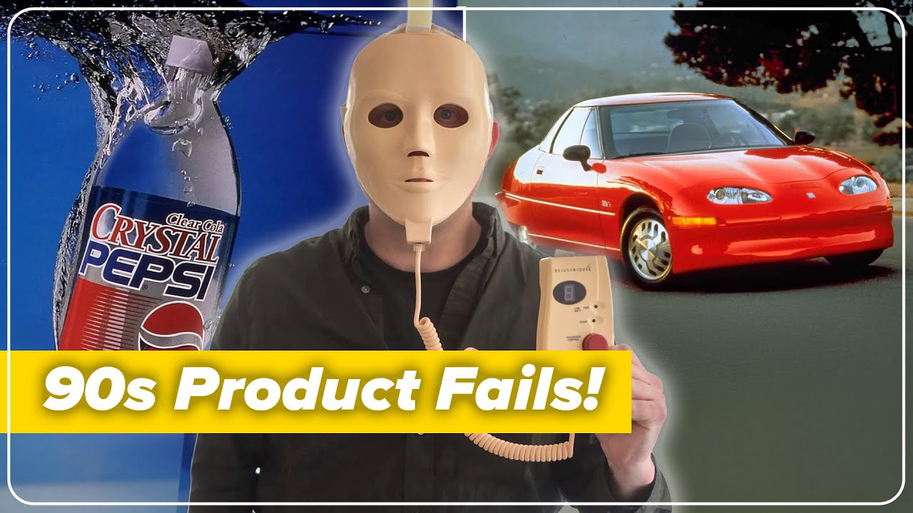 15 Forgotten 1990s Products That FAILED Miserably!