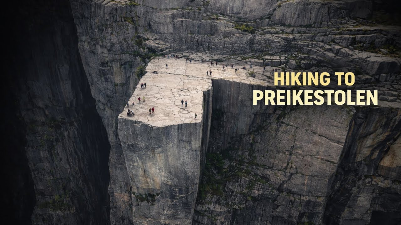 Hiking to Preikestolen — Last Day on the Lysefjord Trail