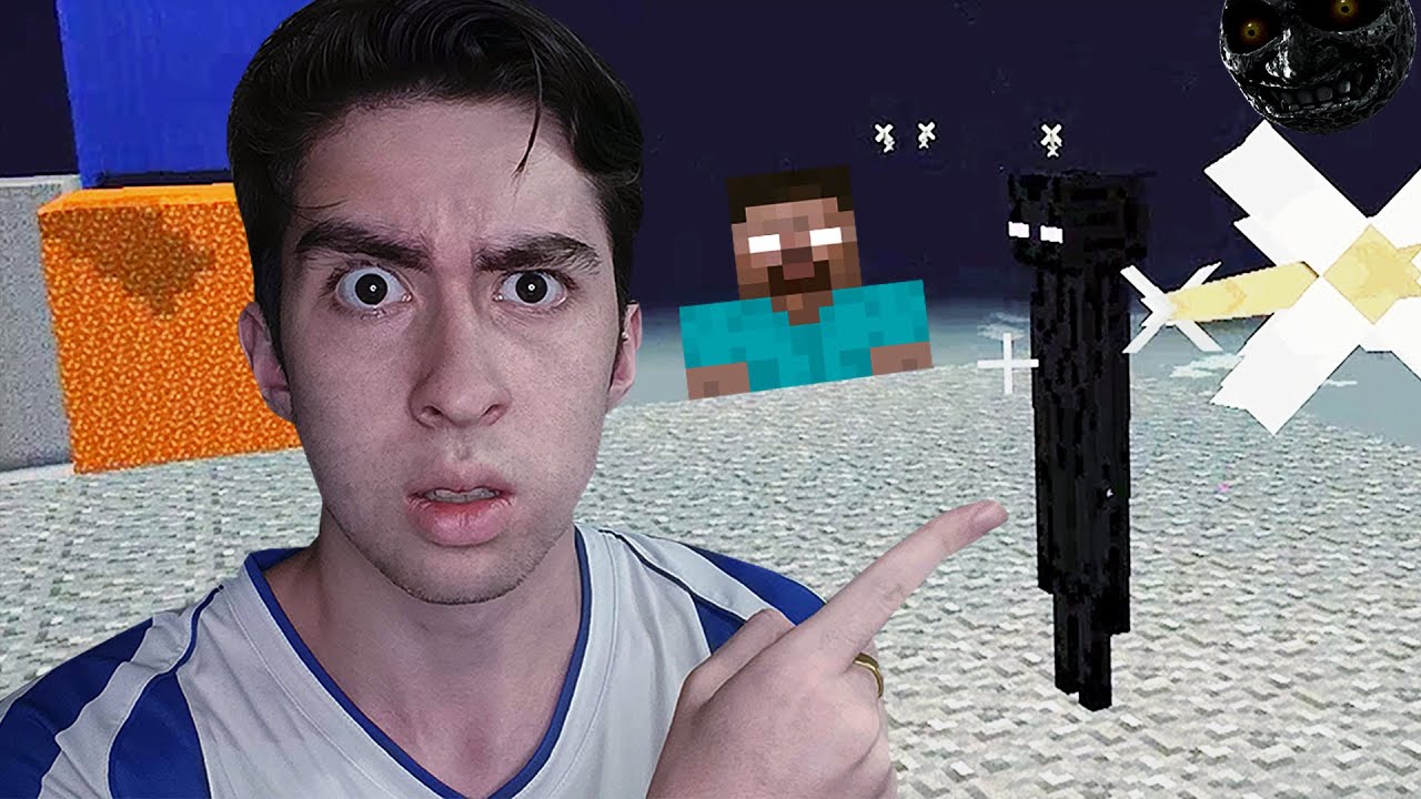 Explorando a GHOST DIMENSION e Testando BUGS! (Achamos o HEROBRINE?)