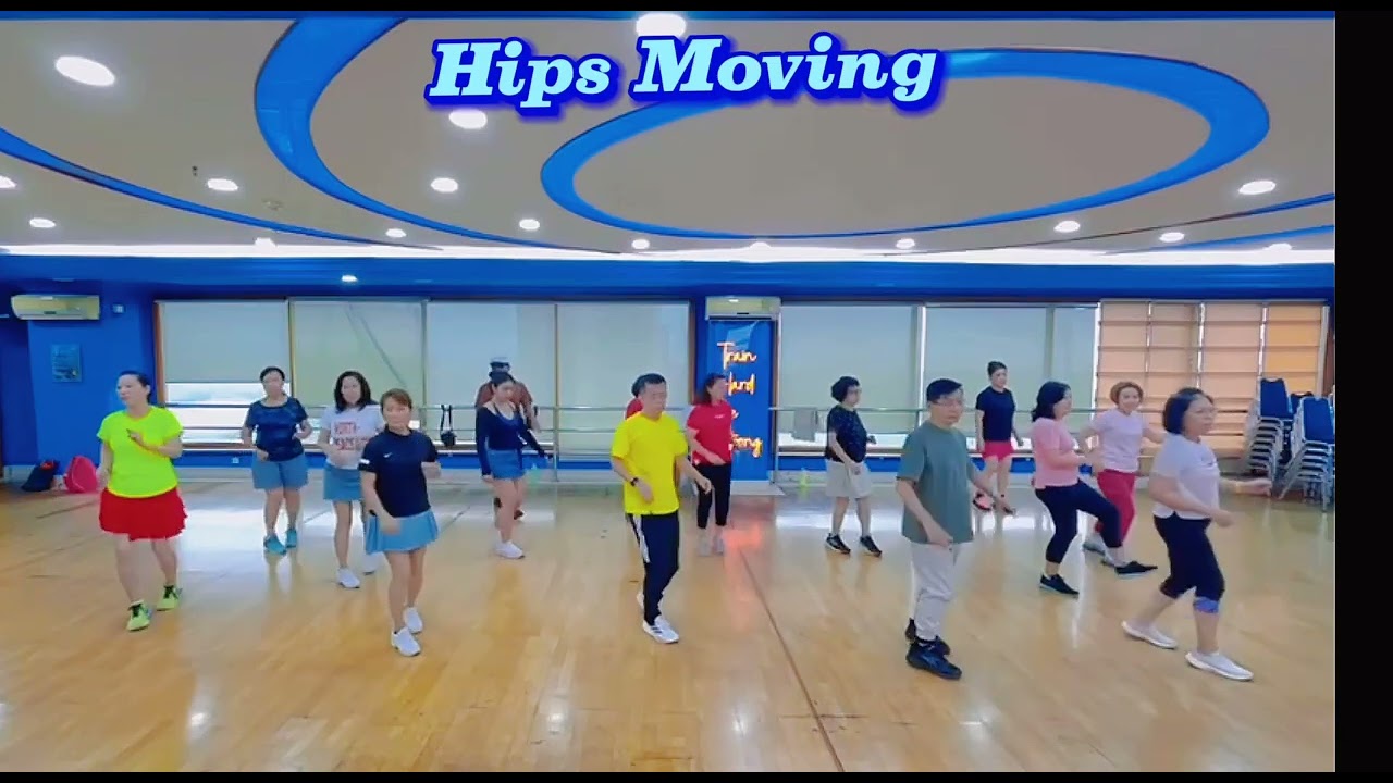 HIPS MOVING -Line dance // Beginner // demo: Happy LD wtc mangga dua@argo630 