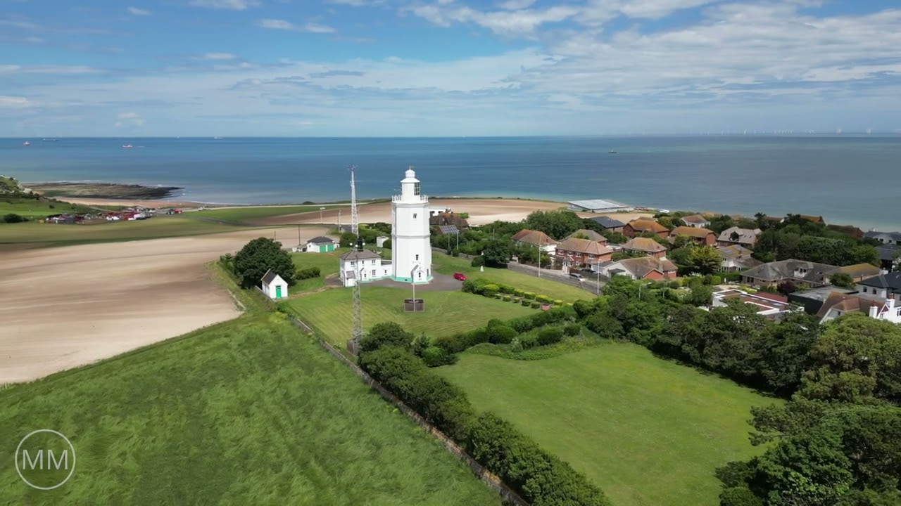 DJI Mini 3 pro footage - North Foreland Lighthouse, Broadstairs, Kent  #djimini3pro