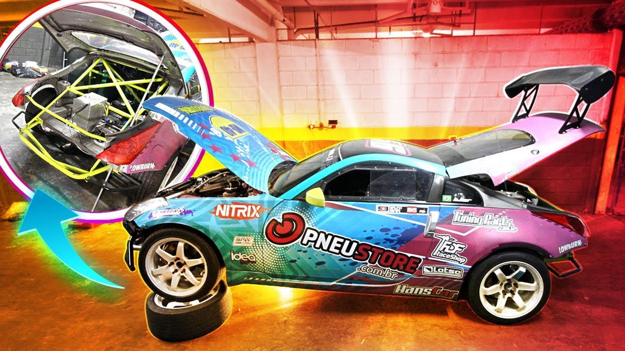 O SEGREDO DO MEU 350Z TURBO DE DRIFT!