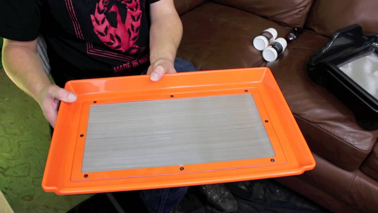 Trim Tray | Lap Top Trimming Top | Lap Trimmer Surface | Collects Pollen While Trimming Flower Buds