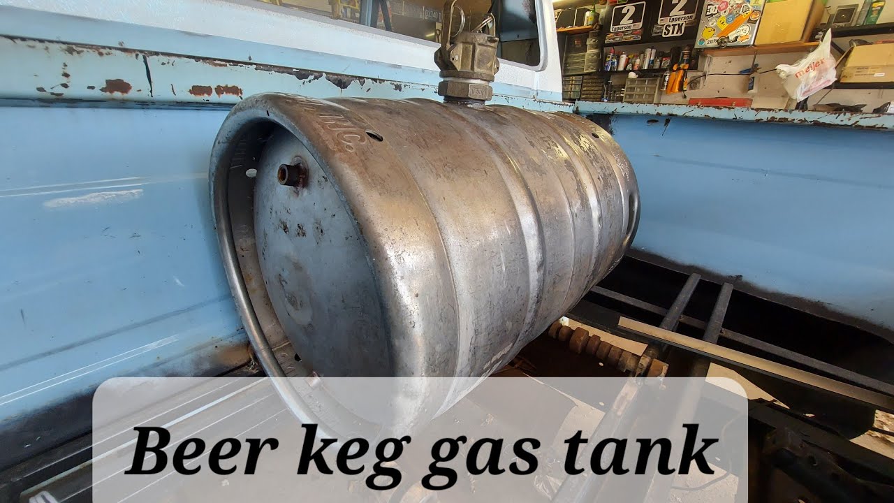 beer keg gas tank build!