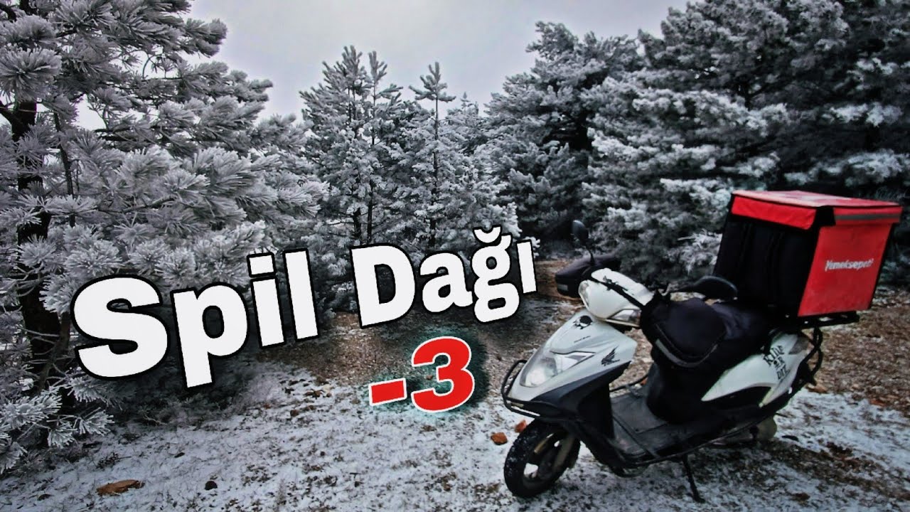 Motosiklet ile Karlı Dağa Tırmandım (Honda Activa S 125Cc) Bu ne suuk be eyyy 🥶