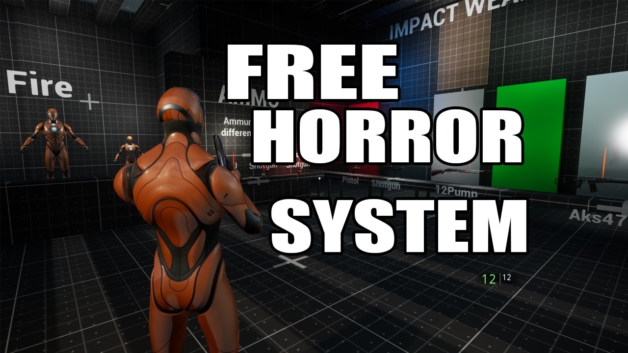 3 TEMPLATES Gratis juego de Terror  en (FAB) para Unreal Engine 5