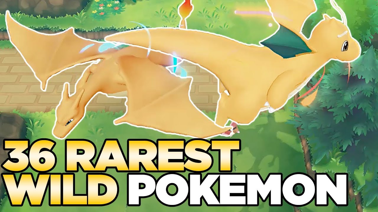 Как найти ВСЕХ 36 диких редких покемонов в Pokemon Let's Go Pikachu & Eevee