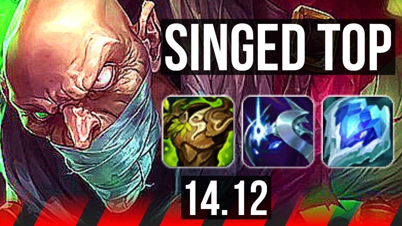 SINGED vs MORDEKAISER (TOP) | Rank 12 Singed | VN Grandmaster | 14.12